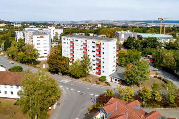 Luftbild Eisenacher Straße, Coburg